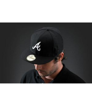 Gorra atlanta negro blanco Cap Atlanta black turquoise